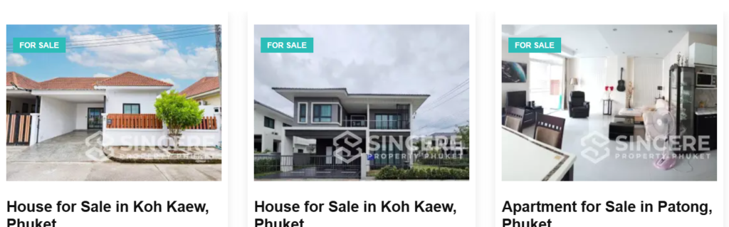 phuket rent house